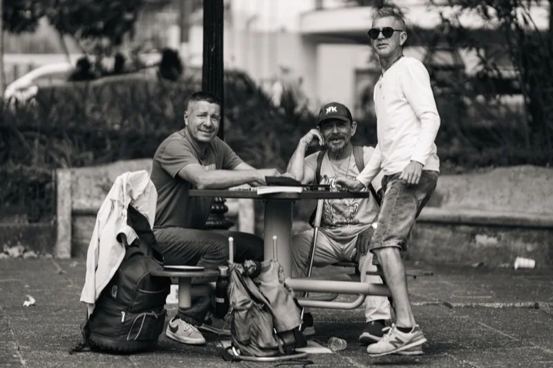 casual street scene in san jose costa rica — illustrative editorial photography, not a verified location